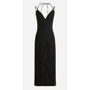 j crew linen peplum dress J.CREW PEPLUM DRESS IN STRETCH LINEN SIZE 14 FLAX L7752